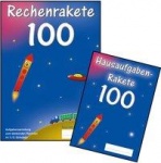 Rechenrakete 100 + Hausaufgabenrakete 100 (Paket 100) 