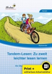 Tandem-Lesen: Zu zweit leichter lesen lernen 
