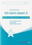 Ich kann lesen 2. Schüler-Arbeitsheft für die 1. und 2. Klasse 