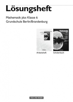 Mathematik plus 6. Lösungsheft. Neubearbeitung 