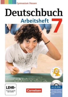 Deutschbuch. 7. Schuljahr. Arbeitsheft mit Lösungen + CD-ROM. Gymnasium 