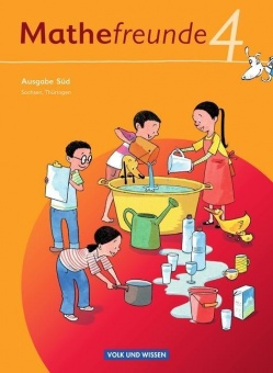 Mathefreunde 4. Schuljahr. Schülerbuch mit Kartonbeilagen. Süd 