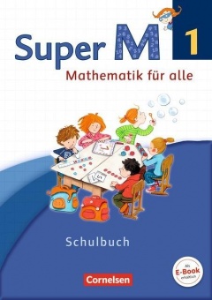 Super M 1. Schuljahr. Schülerbuch mit Kartonbeilagen. Westliche Bundesländer 