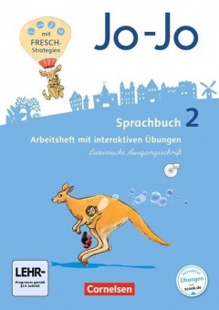 Jo-Jo Sprachbuch 2. Schuljahr. Arbeitsheft. CD-ROM. Lateinische Ausgangsschrift 