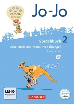 Jo-Jo Sprachbuch 2. Schuljahr. Arbeitsheft. CD-ROM. Grundschrift 
