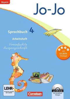 Jo-Jo Sprachbuch 4. Schuljahr. Arbeitsheft. Einzellizenz. Bayern 