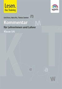 Lesen. Das Training 5/6. Lehrerband. CD 