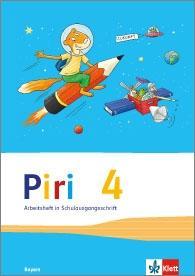 Piri - Das Sprach-Lese-Buch. 4. Schuljahr. Arbeitsheft SAS 