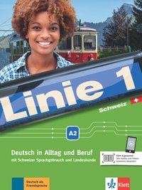 Linie 1, A2, Kurs- und Übungsbuch mit Video und Audio auf DVD-ROM 