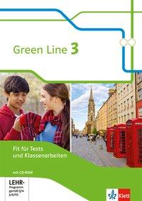Green Line 3. Fit für Tests und Klassenarbeiten, Arbeitsheft mit Lösung + CD-ROM 