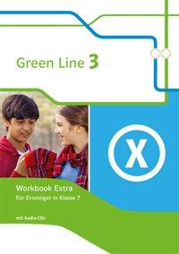 Green Line 3. Workbook Extra + Audio-CDs für Einsteiger 