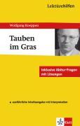 Lektürehilfen - Wolfgang Koeppen Tauben im Gras 