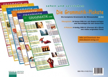 Grammatik-Plakate mit Übungsheft 