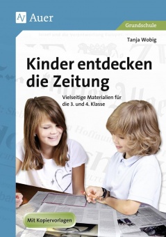 Kinder entdecken die Zeitung 