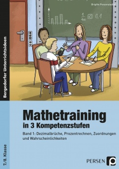 Mathetraining in 3 Kompetenzstufen - 7./8. Klasse 