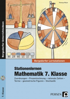 Stationenlernen Mathematik 7. Klasse, Zuordnungen - 