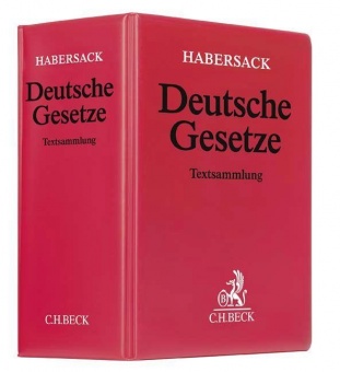 Deutsche Gesetze (mit Fortsetzungsnotierung). Inkl. 151. Ergänzungslieferung 