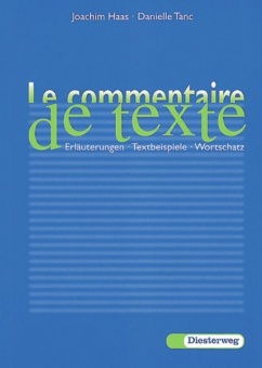 Le commentaire de texte 