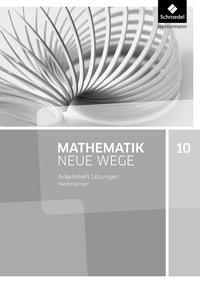 Neue Wege  Niedersachsen GY G9 Lösungen Arbeitsheft 10 