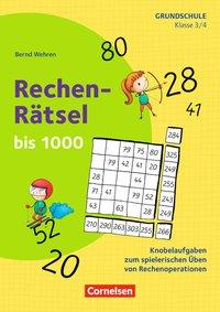 Rechenrätsel bis 1000. Kopiervorlagen 