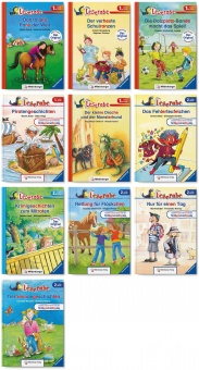 Leserabe Band 1-10. Lesestufe 1+2. Komplettbezug 