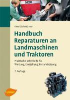 Handbuch Reparaturen an Landmaschinen und Traktoren 