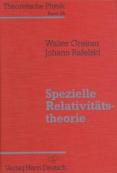 Theoretische Physik 3/A. Spezielle Relativitätstheorie 