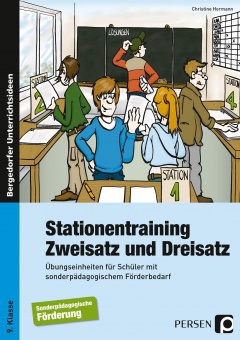 Stationentraining Zweisatz und Dreisatz 