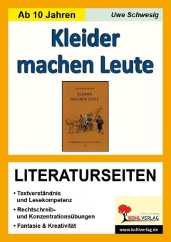 Kleider machen Leute / Literaturseiten 