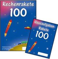 Rechenrakete 100 + Hausaufgabenrakete 100 (Paket 100) 