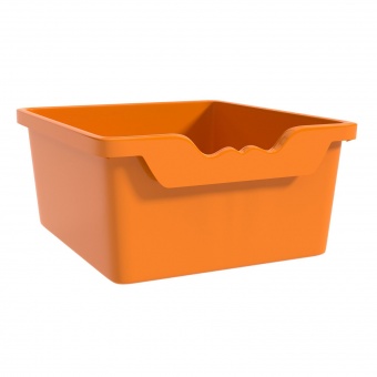 Aufbewahrungsbox Ergo Tray, 15 cm hoch, orange Schulbedarf seit 1970