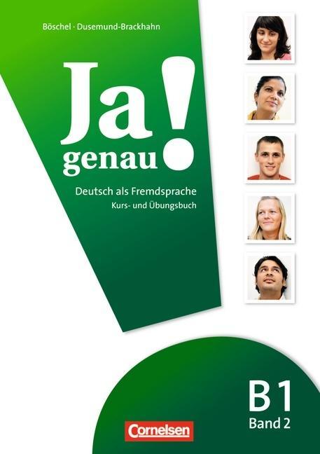 Ja genau! B1. 2. Kurs- und Übungsbuch 