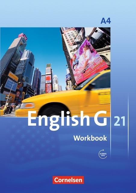 English G 21. A4. 8. Schuljahr. Workbook mit CD 