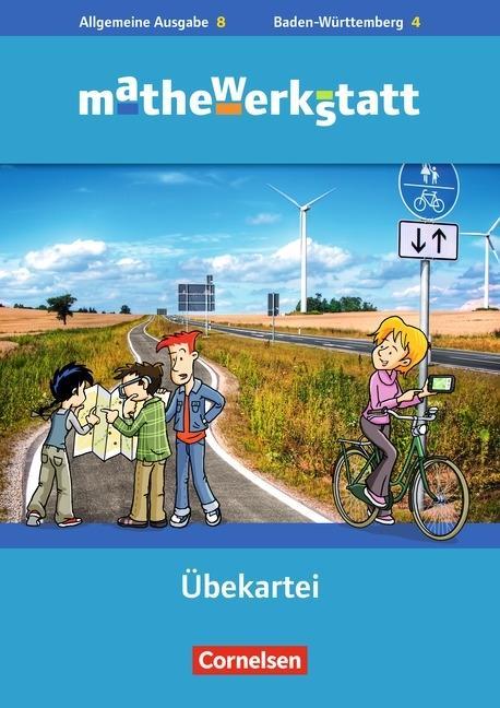 mathewerkstatt 8. Schuljahr. Übekartei 