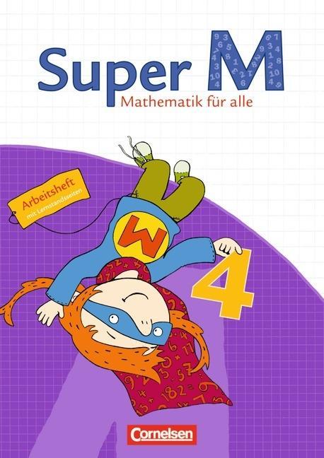Super M 4. Schuljahr. Arbeitsheft mit Lernstandsseiten. Westliche Bundesländer 