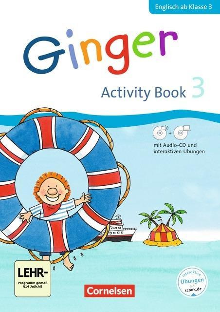 Ginger 3. Activity Book mit interaktiven Übungen. Einzellizenz 