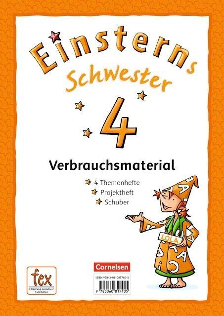 Einsterns Schwester. 4. Schuljahr - Themenhefte 1-4 und Projektheft mit Schuber 