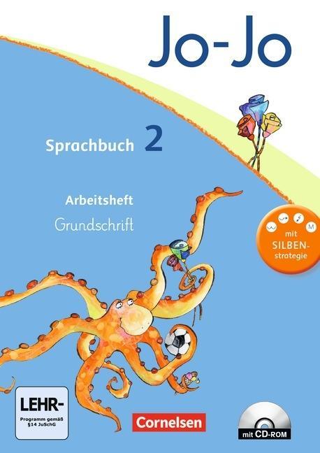 Jo-Jo Sprachbuch 2. Schuljahr. Arbeitsheft in Grundschrift mit 