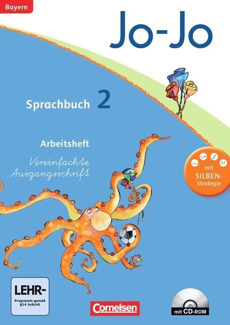 Jo-Jo Sprachbuch 2. Schuljahr. Arbeitsheft. CD-ROM 