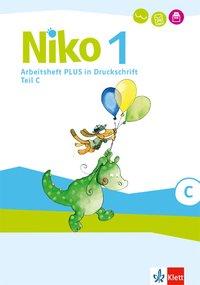 Niko. 1. Paket: Arbeitsheft PLUS zur Fibel in Druckschrift 