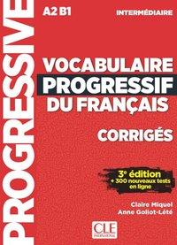 Voc. progr. du français, Corrigés, A 