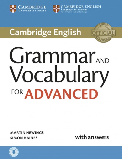 Grammar and Vocabulary for Advanced. Book with answers and audio download 