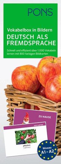 PONS Vokabelbox in Bildern Deutsch als Fremdsprache 