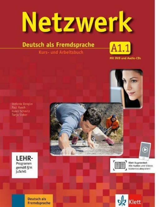 Netzwerk A1, in Teilbänden - Kurs- und Arbeitsbuch, Teil 1 + 2 Audio-CDs und DVD 