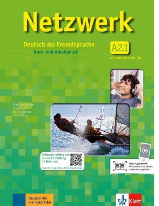 Netzwerk A2, in Teilbänden - Kurs- und Arbeitsbuch, Teil 1 + 2 Audio-CDs und DVD 