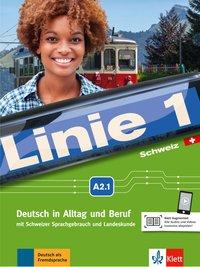 Linie 1 CH, A2.1, Kurs- und Übungsbuch mit Video und Audio auf DVD-ROM 