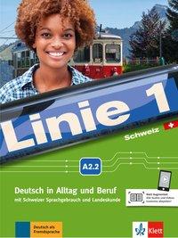 Linie 1 Schweiz, A2.2, Kursbuch + Übungsbuch + DVD 
