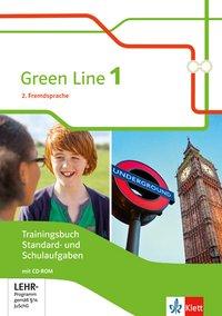 Green Line 1. 2. Fremdsprache. Trainingsbuch Standard- und Schulaufgaben, Heft mit 