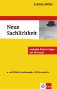 Lektürehilfen - Neue Sachlichkeit 