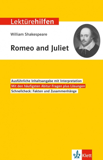 Lektürehilfen - Shakespeare, Romeo and Juliet 
